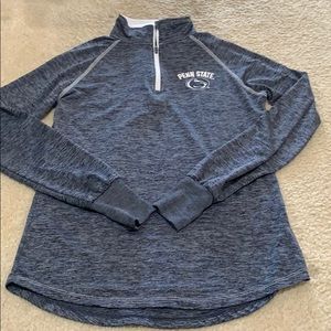 Penn State Long Sleeved Wick Away Quarter Zip